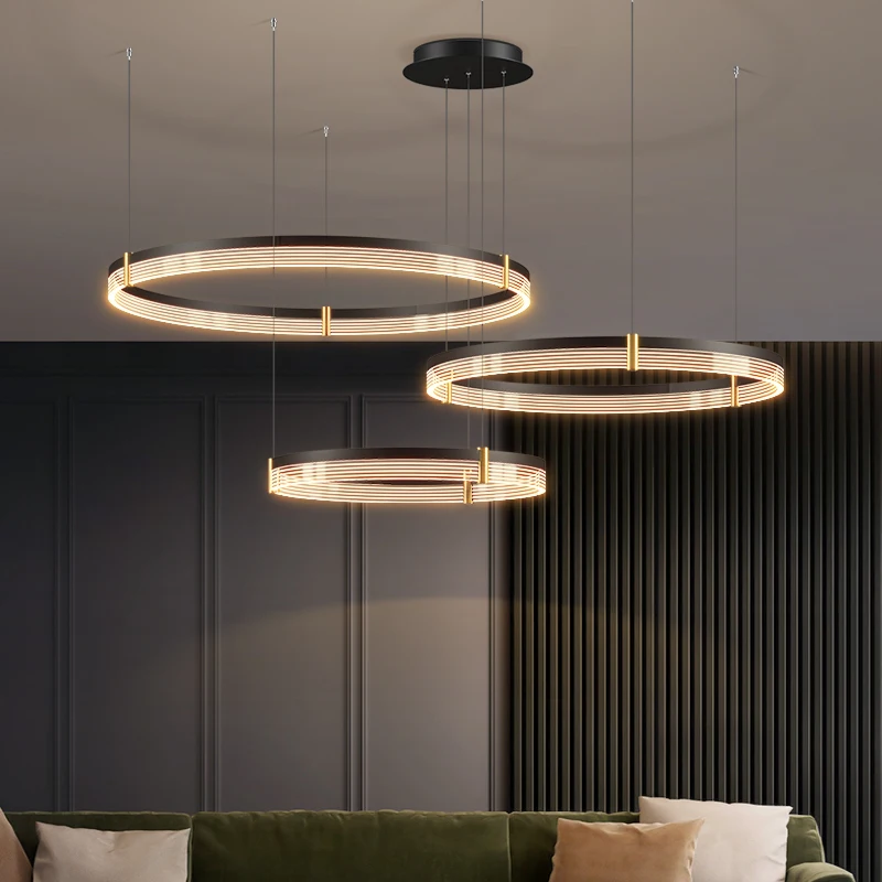 Dining room chandelier light luxury creative Nordic bar small chandelier simple modern led bedroom living room lamp hall lamps