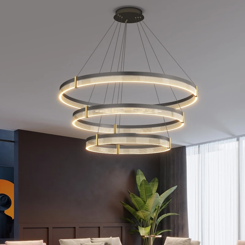 Dining room chandelier light luxury creative Nordic bar small chandelier simple modern led bedroom living room lamp hall lamps - Image 2