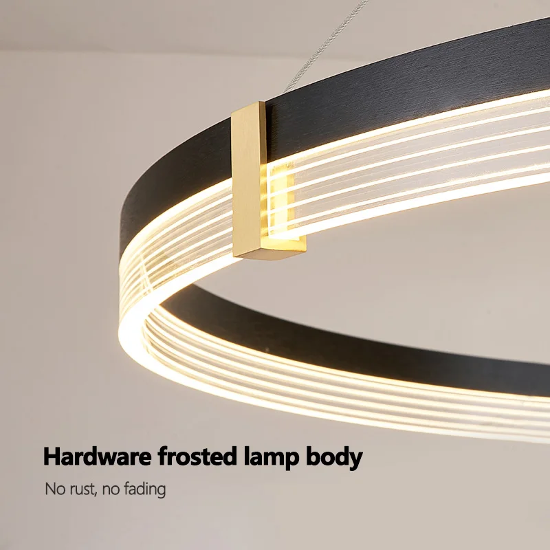 Dining room chandelier light luxury creative Nordic bar small chandelier simple modern led bedroom living room lamp hall lamps - Image 5